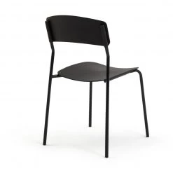 The Surprise Price - Habitat Stella Wood Effect Dining Table & 4 Black Chairs Dining Room Sets -Dining Sales Shop unnamed file 209