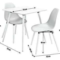 Shipping Included - Habitat Berlin Grey Dining Table & 2 Grey Chairs Furniture 19 Shipping Included - Habitat Berlin Grey Dining Table & 2 Grey Chairs Furniture -Dining Sales Shop unnamed file 21