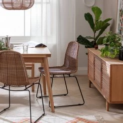 Discount - Habitat Mickey Pair Of Fabric Dining Chairs Natural Furniture -Dining Sales Shop unnamed file 2118