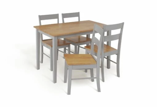 The Surprise Price - Habitat Chicago Solid Wood Dining Table & 4 Grey Chairs Furniture 6 The Surprise Price - Habitat Chicago Solid Wood Dining Table & 4 Grey Chairs Furniture -Dining Sales Shop unnamed file 212