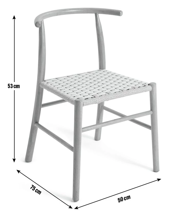 Best Price - Habitat Scottie Solid Wood Dining Chair Oak Furniture 6 Best Price - Habitat Scottie Solid Wood Dining Chair Oak Furniture - Image 4