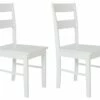 Shipping Included - Habitat Chicago Pair Of Solid Wood Dining Chair White Furniture -Dining Sales Shop unnamed file 2154