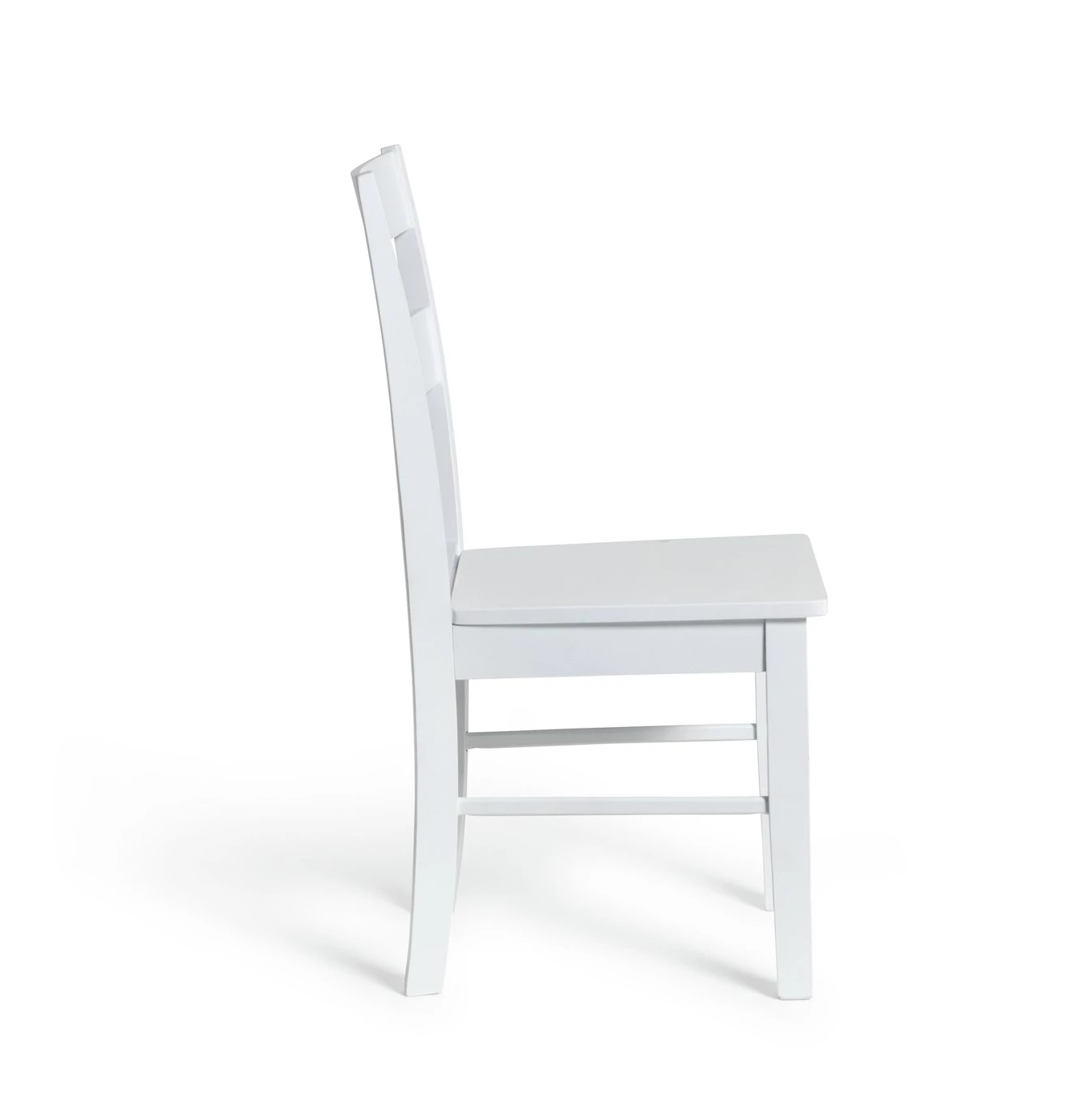 Shipping Included - Habitat Chicago Pair Of Solid Wood Dining Chair White Furniture 6 Shipping Included - Habitat Chicago Pair Of Solid Wood Dining Chair White Furniture - Image 4