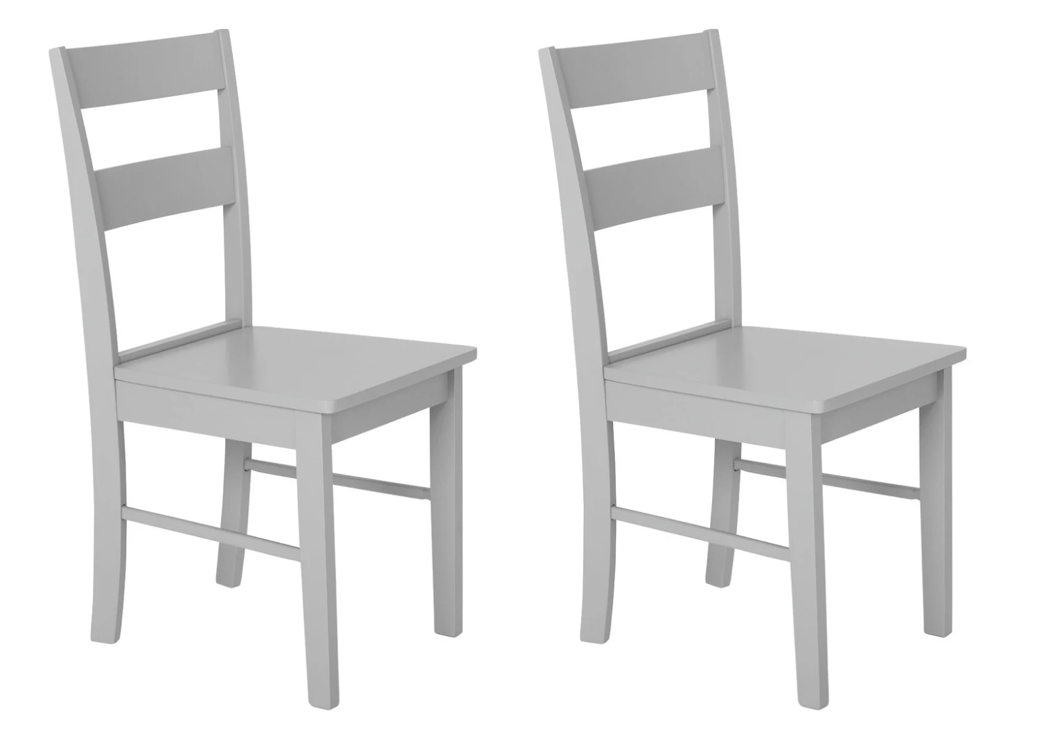 Shipping Included - Habitat Chicago Pair Of Solid Wood Dining Chair White Furniture 9 Shipping Included - Habitat Chicago Pair Of Solid Wood Dining Chair White Furniture - Image 7