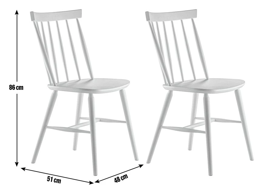 Discount - Habitat Talia Pair Of Solid Wood Dining Chairs Grey Dining Chairs And Benches 5 Discount - Habitat Talia Pair Of Solid Wood Dining Chairs Grey Dining Chairs And Benches - Image 3