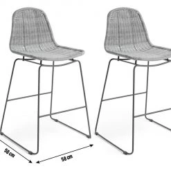 On Sale - Habitat Mickey Pair Of Fabric Barstool Natural Bar Stools -Dining Sales Shop unnamed file 2216