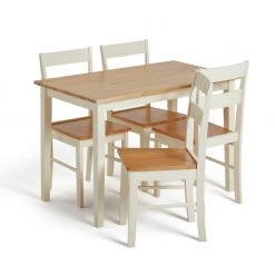 The Surprise Price - Habitat Chicago Solid Wood Dining Table & 4 Grey Chairs Furniture -Dining Sales Shop unnamed file 222