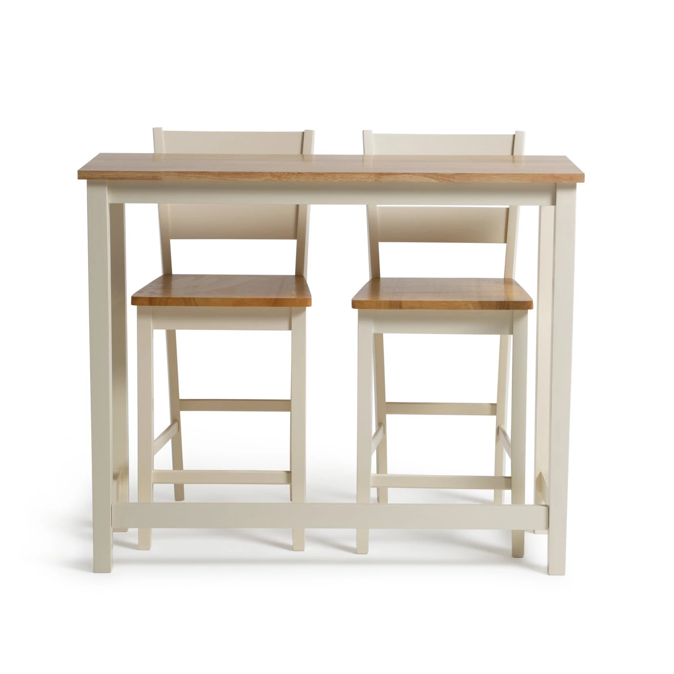 On Sale - Habitat Chicago Solid Wood Bar Table & 2 Two Tone Stools Space Saving Dining Sets 7 On Sale - Habitat Chicago Solid Wood Bar Table & 2 Two Tone Stools Space Saving Dining Sets - Image 5