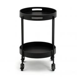 On Sale - Habitat Eris Drinks Trolley Black Kitchen Trolleys -Dining Sales Shop unnamed file 2307