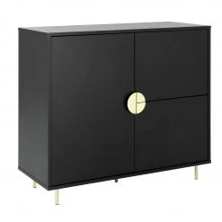 The Surprise Price - Habitat Nara 3 Door Drinks Cabinet Black Sideboards 10 The Surprise Price - Habitat Nara 3 Door Drinks Cabinet Black Sideboards -Dining Sales Shop unnamed file 2321