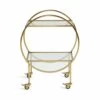 Flash Sale - Habitat Kayleigh Drinks Trolley Brass Drinks Trolleys -Dining Sales Shop unnamed file 2341