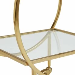 Flash Sale - Habitat Kayleigh Drinks Trolley Brass Drinks Trolleys -Dining Sales Shop unnamed file 2345
