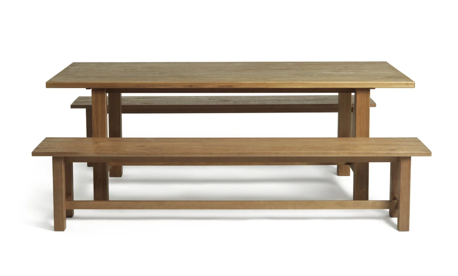 Free Shipping - Habitat Denver Solid Wood Dining Table & Bench Set Pine Furniture 6 Free Shipping - Habitat Denver Solid Wood Dining Table & Bench Set Pine Furniture - Image 4