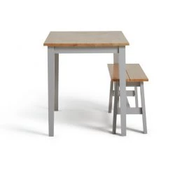 The Surprise Price - Habitat Chicago Solid Wood Table, Bench & 2 Grey Chairs Furniture 18 The Surprise Price - Habitat Chicago Solid Wood Table, Bench & 2 Grey Chairs Furniture -Dining Sales Shop unnamed file 26