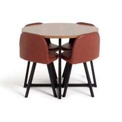 The Surprise Price - Habitat Nomad Oak Effect Dining Table & 4 Chairs Space Saving Dining Sets 21 The Surprise Price - Habitat Nomad Oak Effect Dining Table & 4 Chairs Space Saving Dining Sets -Dining Sales Shop unnamed file 283