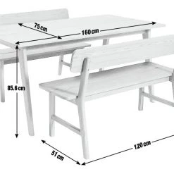 Flash Sale - Habitat Nel Wood Dining Table & 2 Oak Benches Furniture 16 Flash Sale - Habitat Nel Wood Dining Table & 2 Oak Benches Furniture -Dining Sales Shop unnamed file 295