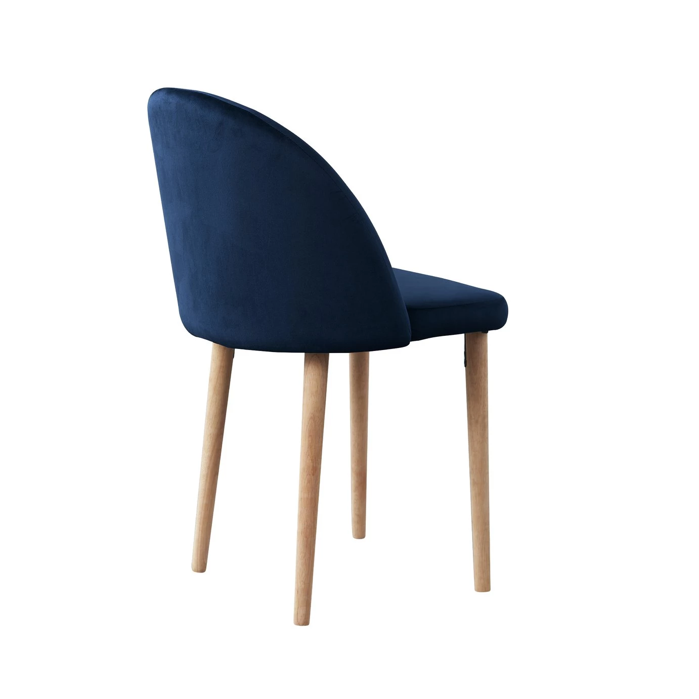 Discount - Habitat Skandi Solid Wood Dining Table & 4 Navy Chairs Dining Room Sets 6 Discount - Habitat Skandi Solid Wood Dining Table & 4 Navy Chairs Dining Room Sets - Image 4