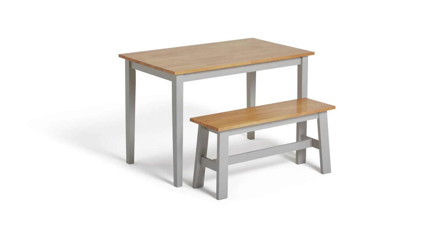 The Surprise Price - Habitat Chicago Solid Wood Table, Bench & 2 Grey Chairs Furniture 13 The Surprise Price - Habitat Chicago Solid Wood Table, Bench & 2 Grey Chairs Furniture - Image 11