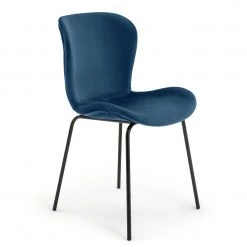 The Surprise Price - Habitat Sunny Wood Effect Dining Table & 4 Blue Chairs Furniture -Dining Sales Shop unnamed file 398