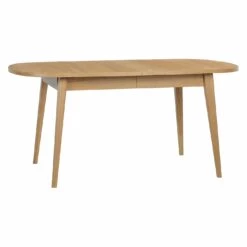 Free Shipping - Habitat Etta Wood Veneer Extending Table & 6 Grey Chairs Furniture