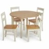 Best Price - Habitat Chicago Solid Wood Round Table & 4 Two Tone Chair Furniture 2 Best Price - Habitat Chicago Solid Wood Round Table & 4 Two Tone Chair Furniture -Dining Sales Shop unnamed file 46