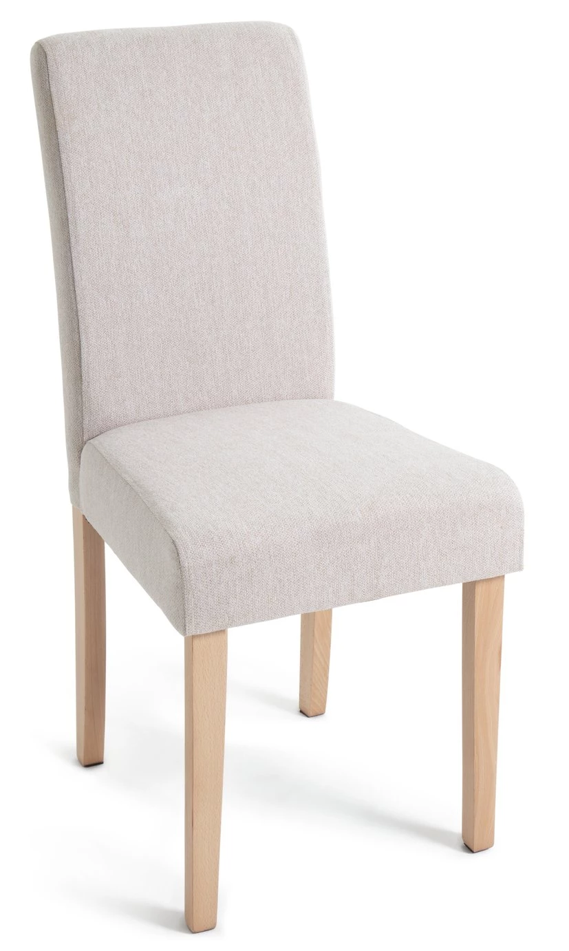 On Sale - Habitat Miami Wood Effect Dining Table & 4 Cream Chairs Furniture 11 On Sale - Habitat Miami Wood Effect Dining Table & 4 Cream Chairs Furniture - Image 9