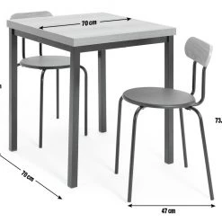 Shipping Included - Habitat Zayn Wood Effect Dining Table & 2 Black Chairs Furniture 17 Shipping Included - Habitat Zayn Wood Effect Dining Table & 2 Black Chairs Furniture -Dining Sales Shop unnamed file 57