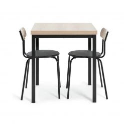 Shipping Included - Habitat Zayn Wood Effect Dining Table & 2 Black Chairs Furniture 19 Shipping Included - Habitat Zayn Wood Effect Dining Table & 2 Black Chairs Furniture -Dining Sales Shop unnamed file 59