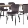 On Sale - Habitat Huntington Wood Effect Dining Table & 4 Grey Chairs Furniture -Dining Sales Shop unnamed file 591
