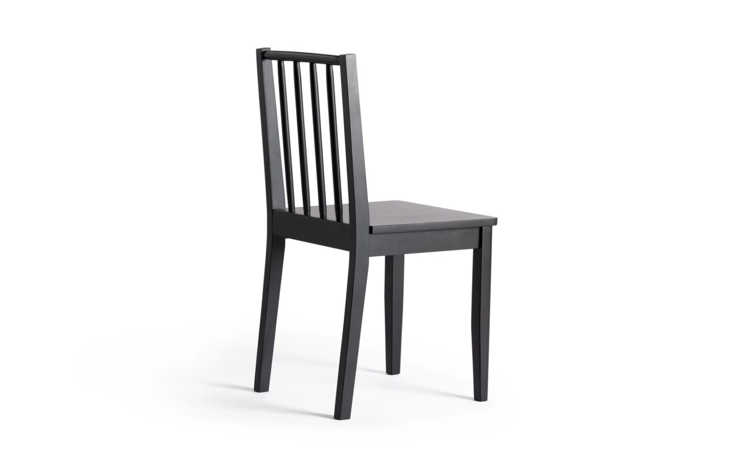 Free Shipping - Habitat Nel Wood Dining Table & 4 Black Chairs Furniture 7 Free Shipping - Habitat Nel Wood Dining Table & 4 Black Chairs Furniture - Image 5