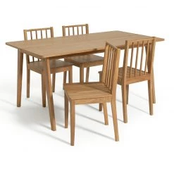 Free Shipping - Habitat Nel Wood Dining Table & 4 Black Chairs Furniture 23 Free Shipping - Habitat Nel Wood Dining Table & 4 Black Chairs Furniture -Dining Sales Shop unnamed file 617