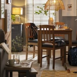 Free Shipping - Habitat Ashwell Wood Veneer Dining Table & 6 Oak Chairs Furniture -Dining Sales Shop unnamed file 635