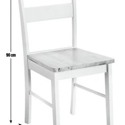 Flash Sale - Habitat Chicago Solid Wood Table, 2 Chairs & Bench Furniture -Dining Sales Shop unnamed file 66