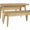 Shipping Included - Habitat Etta Wood Veneer Dining Table & 2 Oak Benches Furniture -Dining Sales Shop unnamed file 729