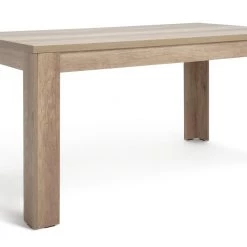 On Sale - Habitat Preston Wood Effect 6 Seater Dining Table Oak Furniture
