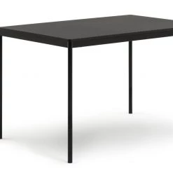 Discount - Habitat Stella Metal 6 Seater Dining Table Black Furniture