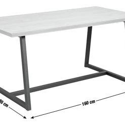 Best Price - Habitat Nomad 160cm Dining Table Oak Effect Furniture -Dining Sales Shop unnamed file 832