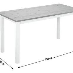 Flash Sale - Habitat Ashdon Solid Pine 6 Seater Dining Table Oak Eff Furniture -Dining Sales Shop unnamed file 839