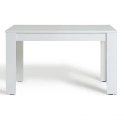 Flash Sale - Habitat Miami Gloss 4 Seater Dining Table White Dining Tables -Dining Sales Shop unnamed file 858