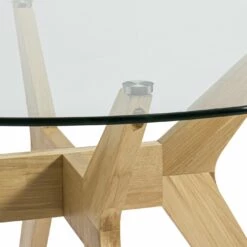 Best Price - Habitat Zela Glass 4 Seater Dining Table Natural Furniture -Dining Sales Shop unnamed file 943