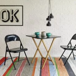 Best Price - Habitat Drew Folding Bamboo 2 Seater Table Black Dining Tables -Dining Sales Shop unnamed file 964